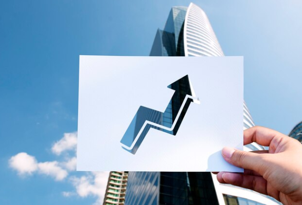 ilustração de elevação de lucro